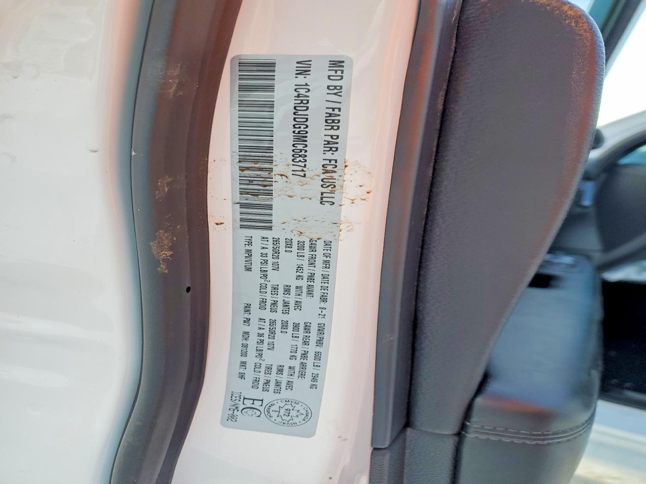 2021 Dodge Durango Gt - zdjęcie 13