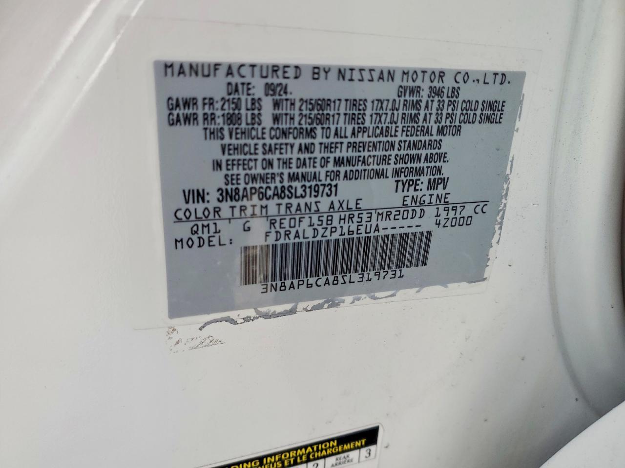 2025 Nissan Kicks Sv - zdjęcie 14