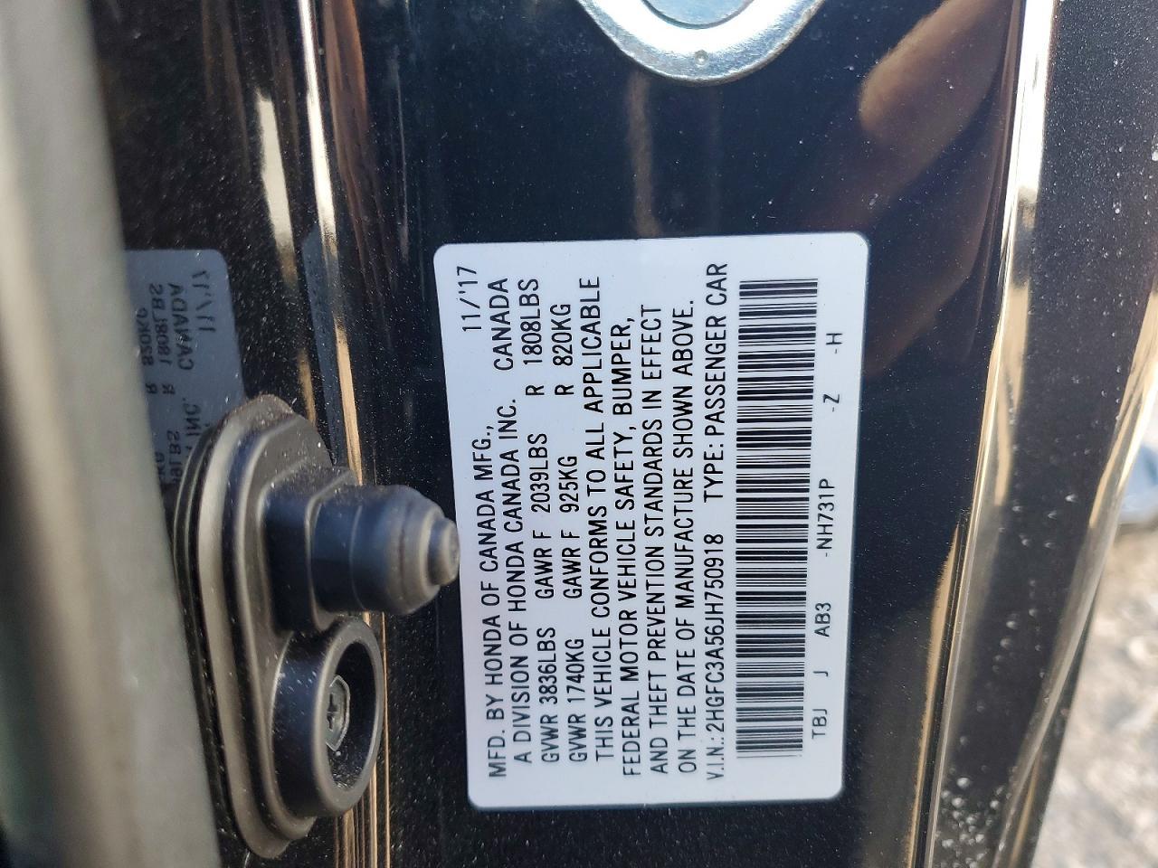 2018 Honda Civic Si - zdjęcie 12