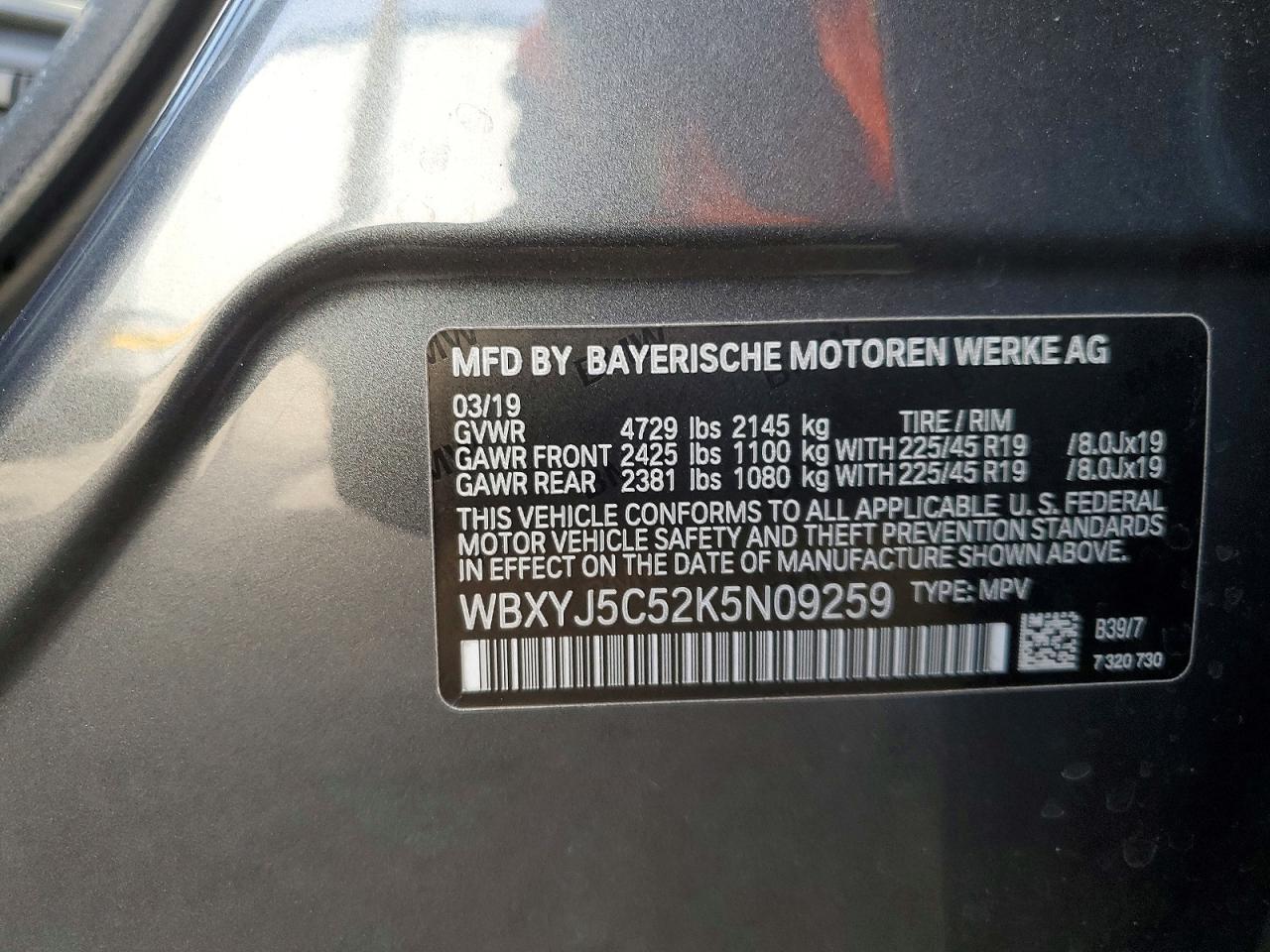 2019 BMW X2 xDrive28I - zdjęcie 13