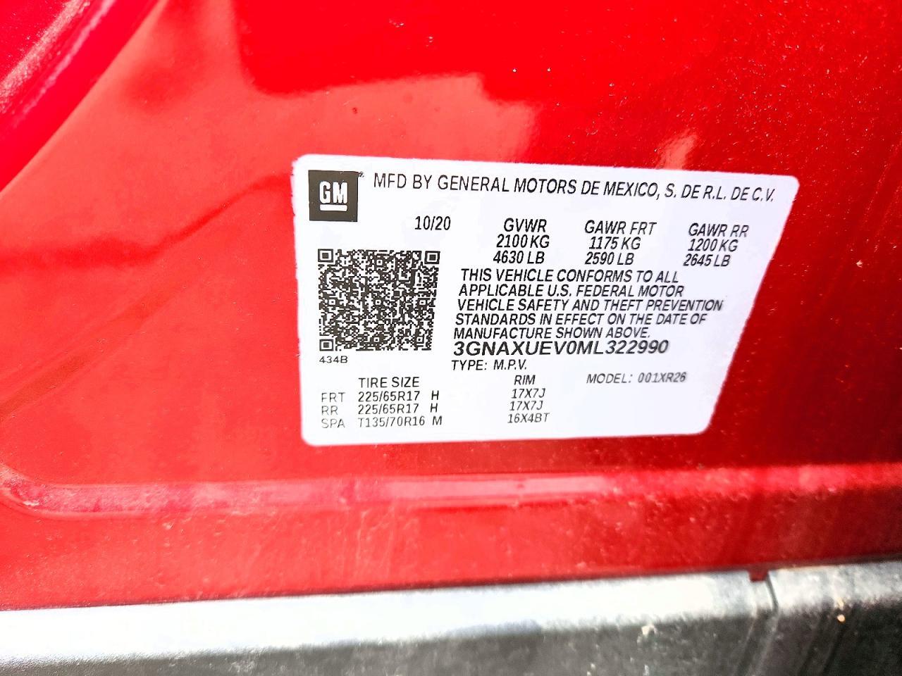 2021 Chevrolet Equinox Lt - zdjęcie 12