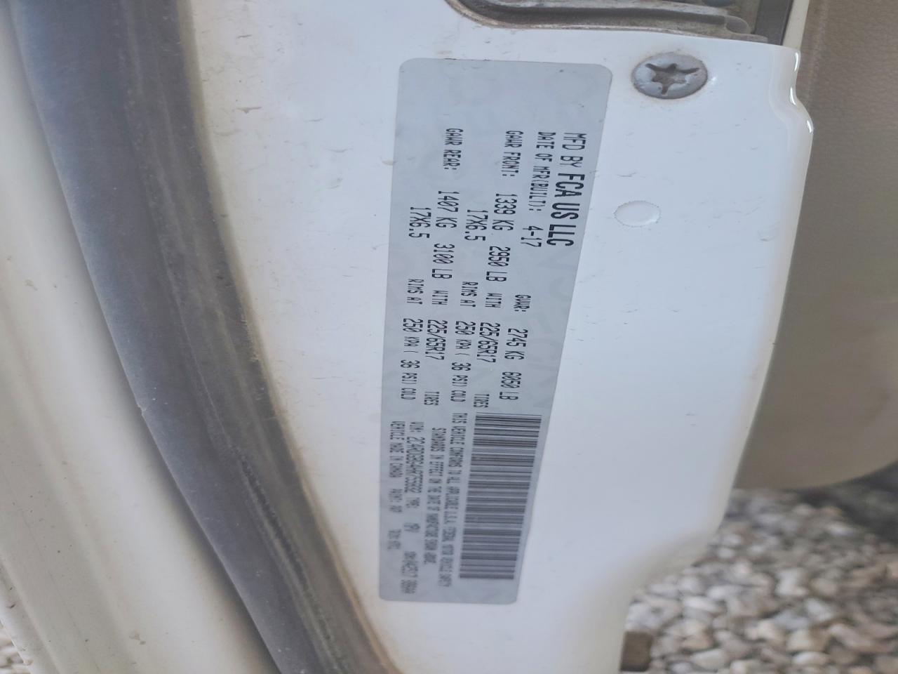 2017 Dodge Grand Caravan Se - zdjęcie 13