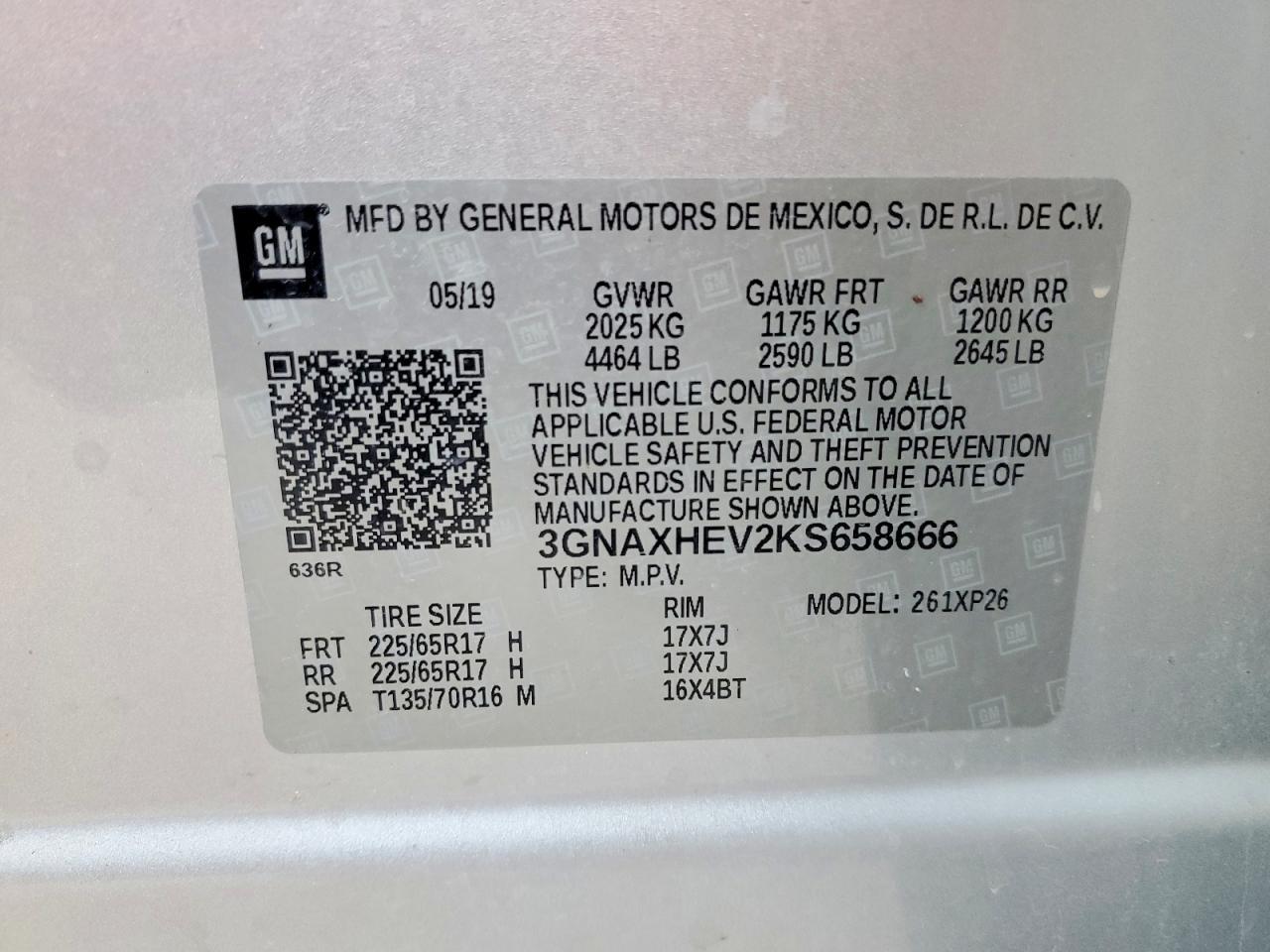 2019 Chevrolet Equinox Ls - zdjęcie 13