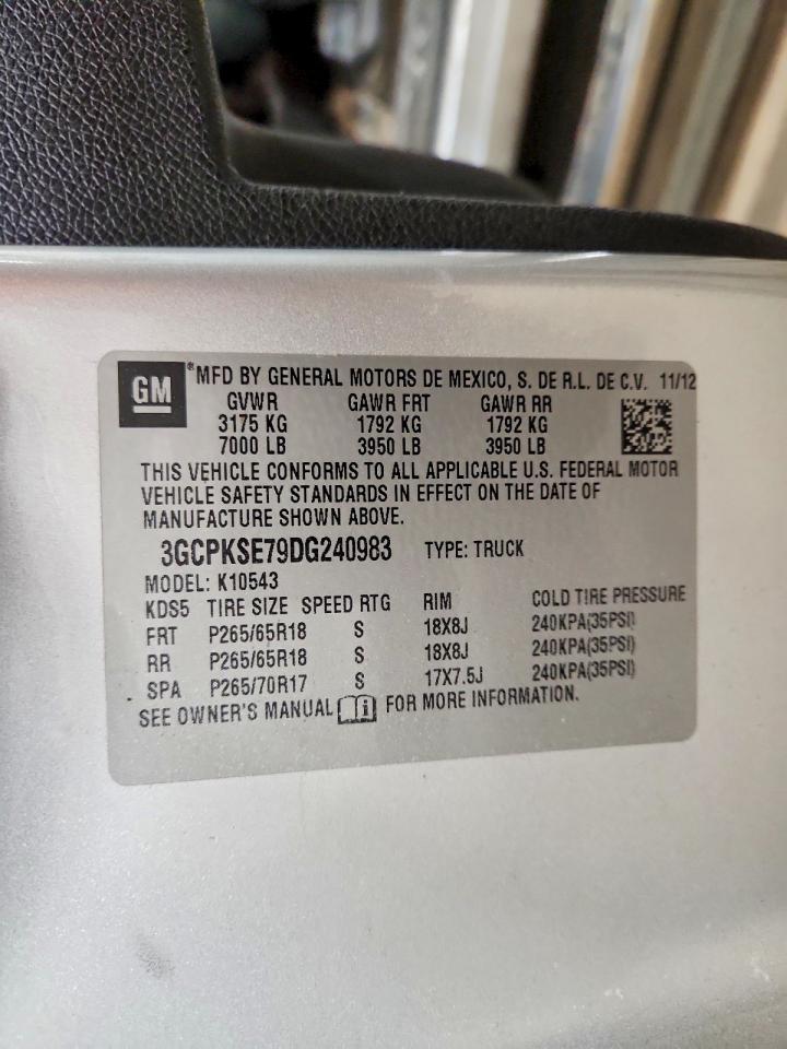 2013 Chevrolet Silverado K1500 Lt - zdjęcie 12