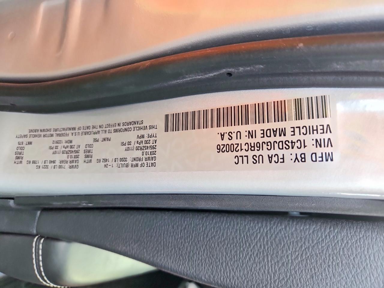 2024 Dodge Durango Srt 392 - zdjęcie 12