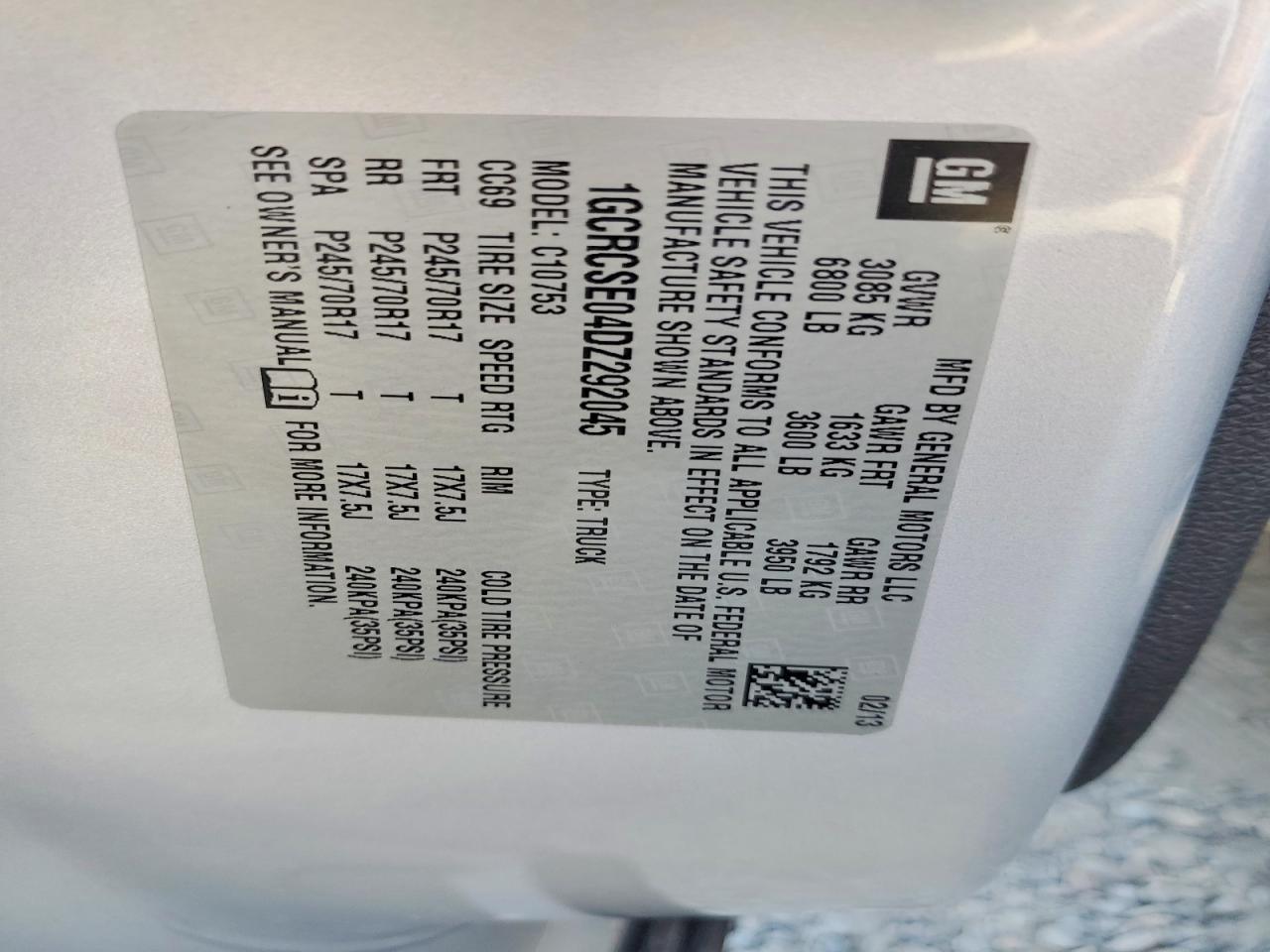 2013 Chevrolet Silverado C1500 Lt - zdjęcie 12