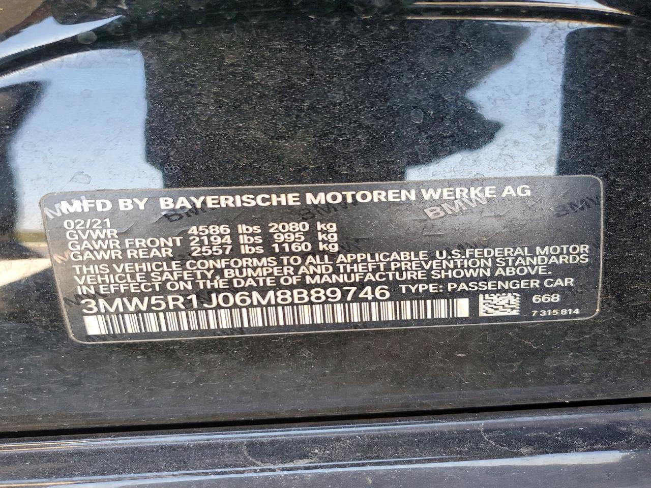 2021 BMW 330I - zdjęcie 12