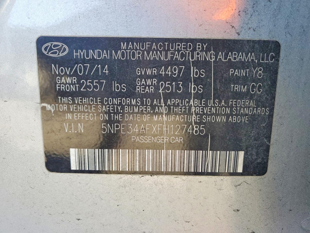 2015 Hyundai Sonata Sport - zdjęcie 12