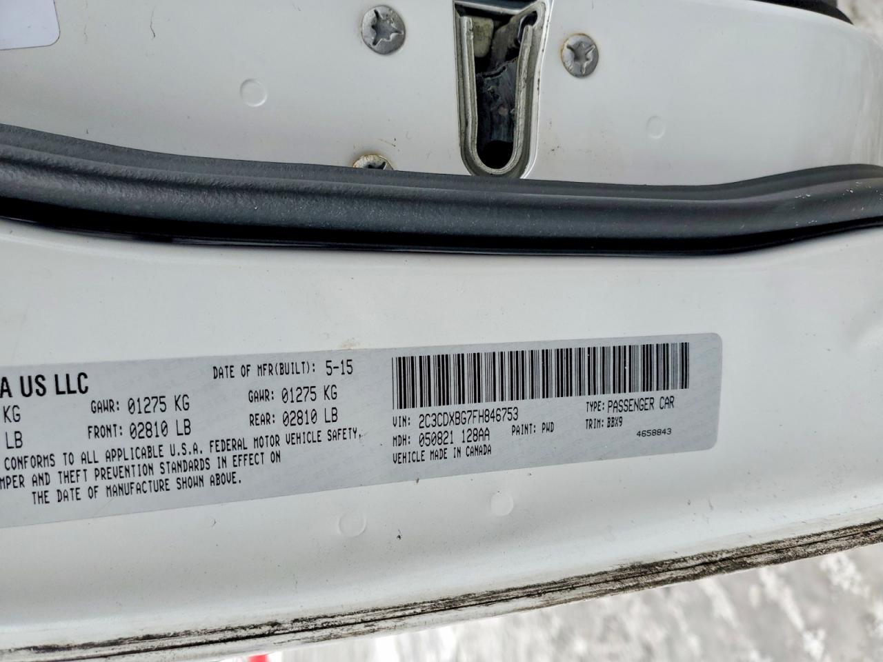 2015 Dodge Charger Se - zdjęcie 12