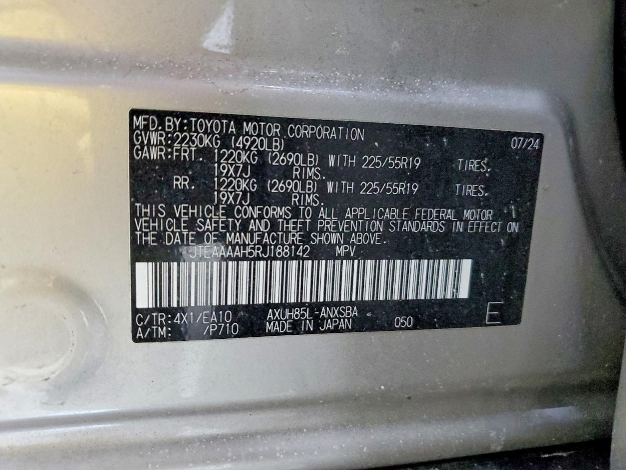 2024 Toyota Venza Limited - zdjęcie 13