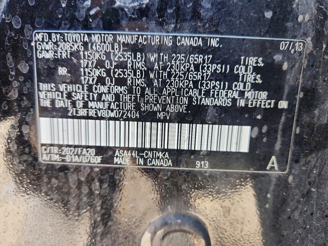 2013 Toyota Rav4 Xle - zdjęcie 13