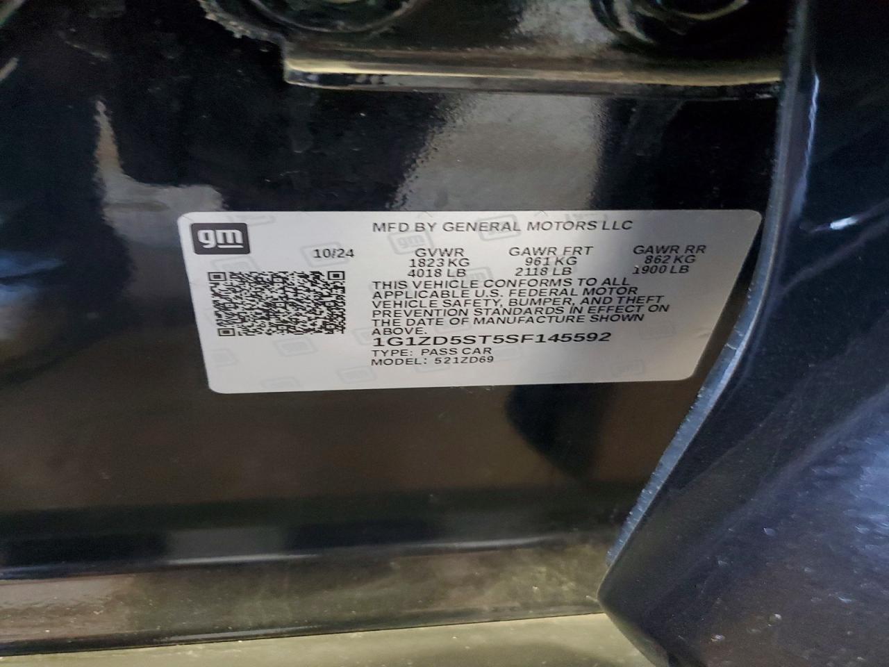 2025 Chevrolet Malibu Lt - zdjęcie 12