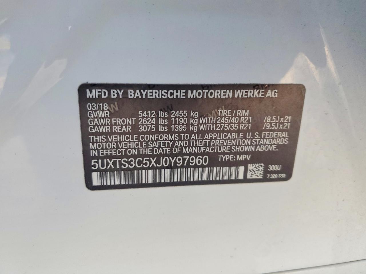 2018 BMW X3 - zdjęcie 13