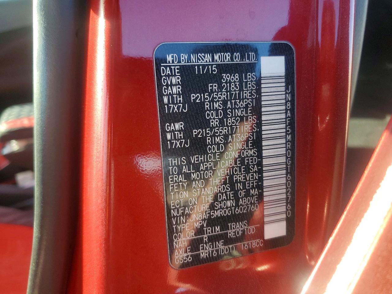 2016 Nissan Juke Sv - zdjęcie 12