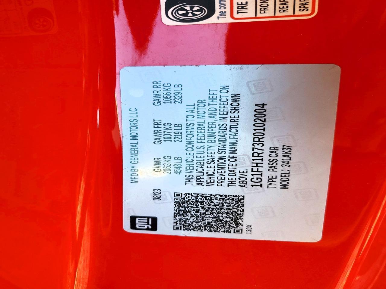 2024 Chevrolet Camaro Ss - zdjęcie 12