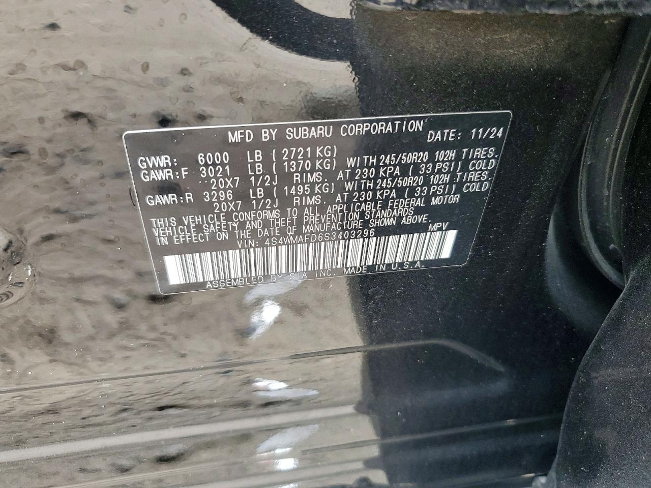 2025 Subaru Ascent Onyx Edition - zdjęcie 12