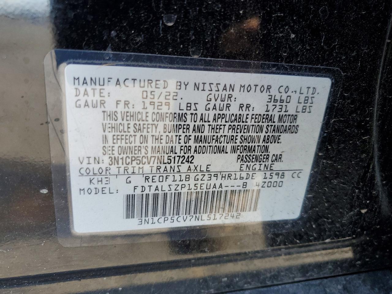 2022 Nissan Kicks Sv - zdjęcie 13