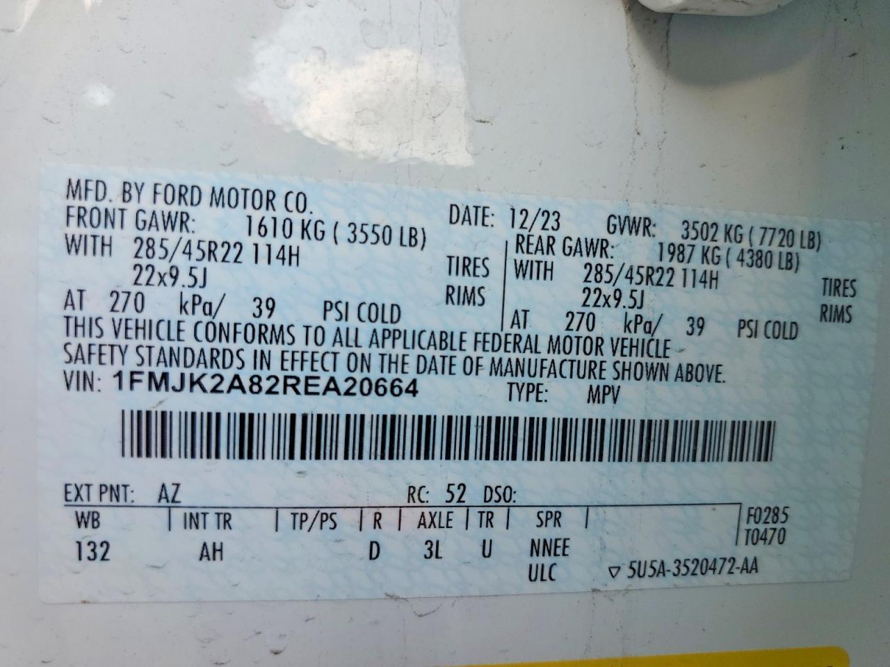 2024 Ford Expedition Max Limited - zdjęcie 14