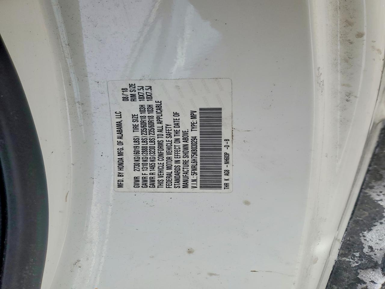 2019 Honda Odyssey Exl - zdjęcie 13