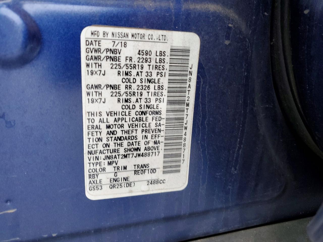 2018 Nissan Rogue Sl - zdjęcie 13