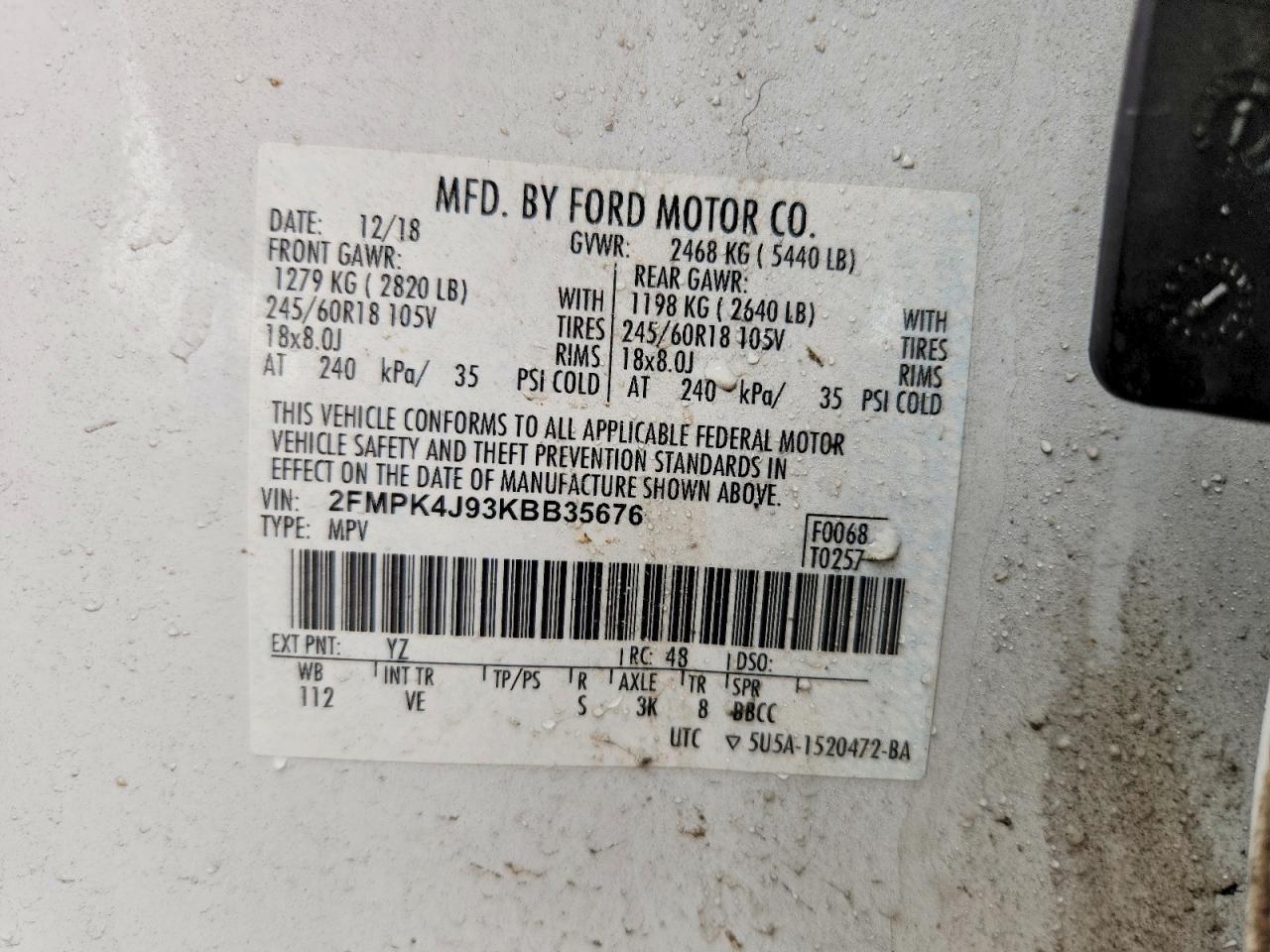 2019 Ford Edge Sel - zdjęcie 13