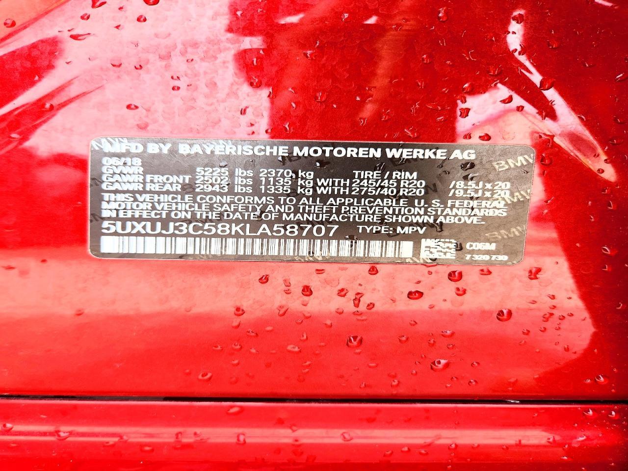 2019 BMW X4 xDrive30I - zdjęcie 12