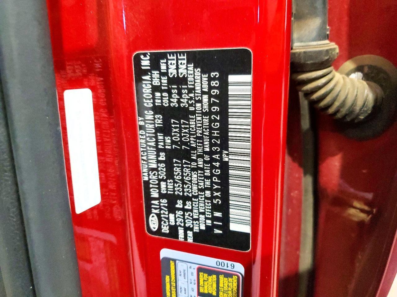 2017 Kia Sorento Lx - zdjęcie 12