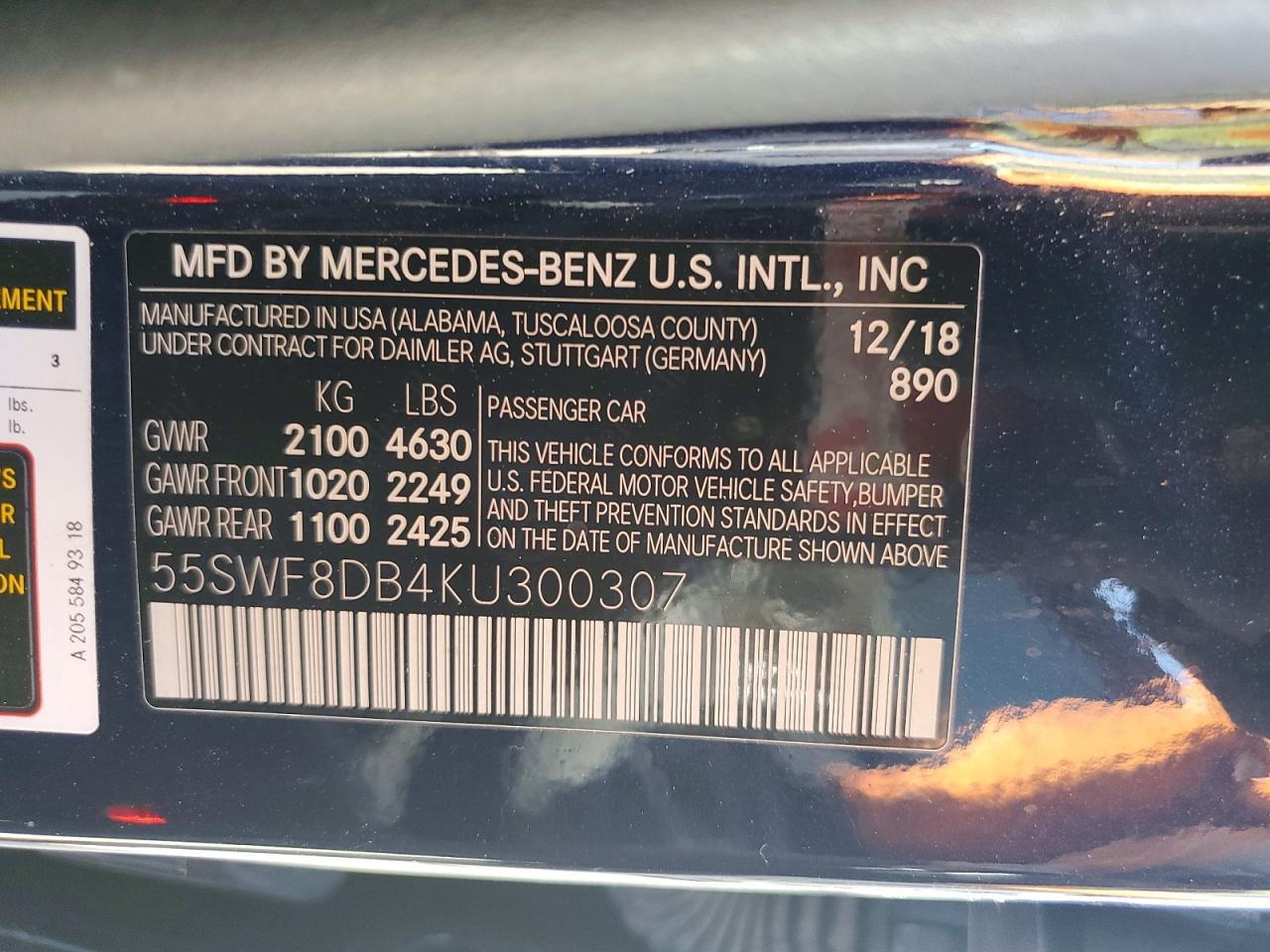 2019 Mercedes-Benz C 300 - zdjęcie 12