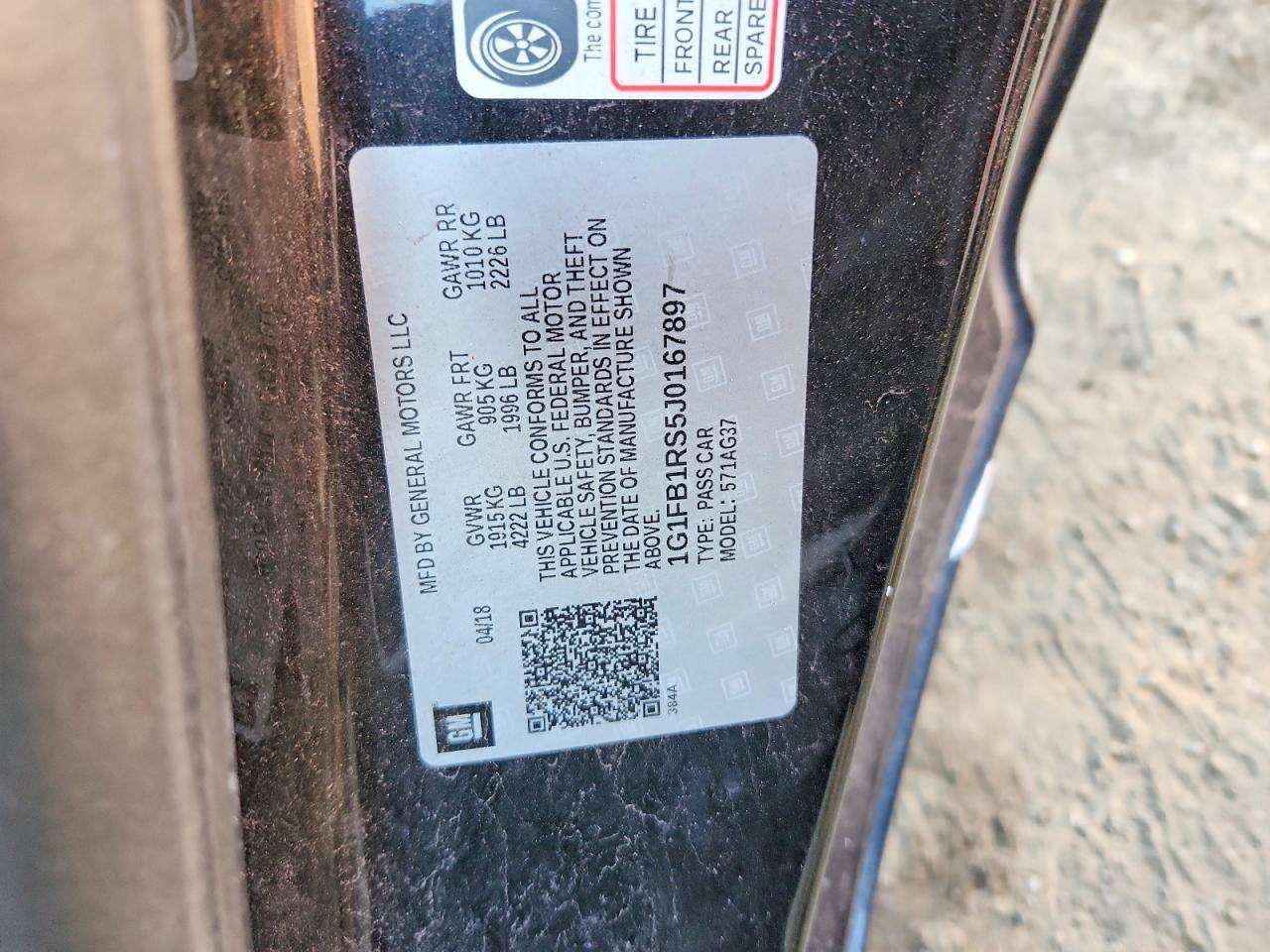 2018 Chevrolet Camaro Lt - zdjęcie 12