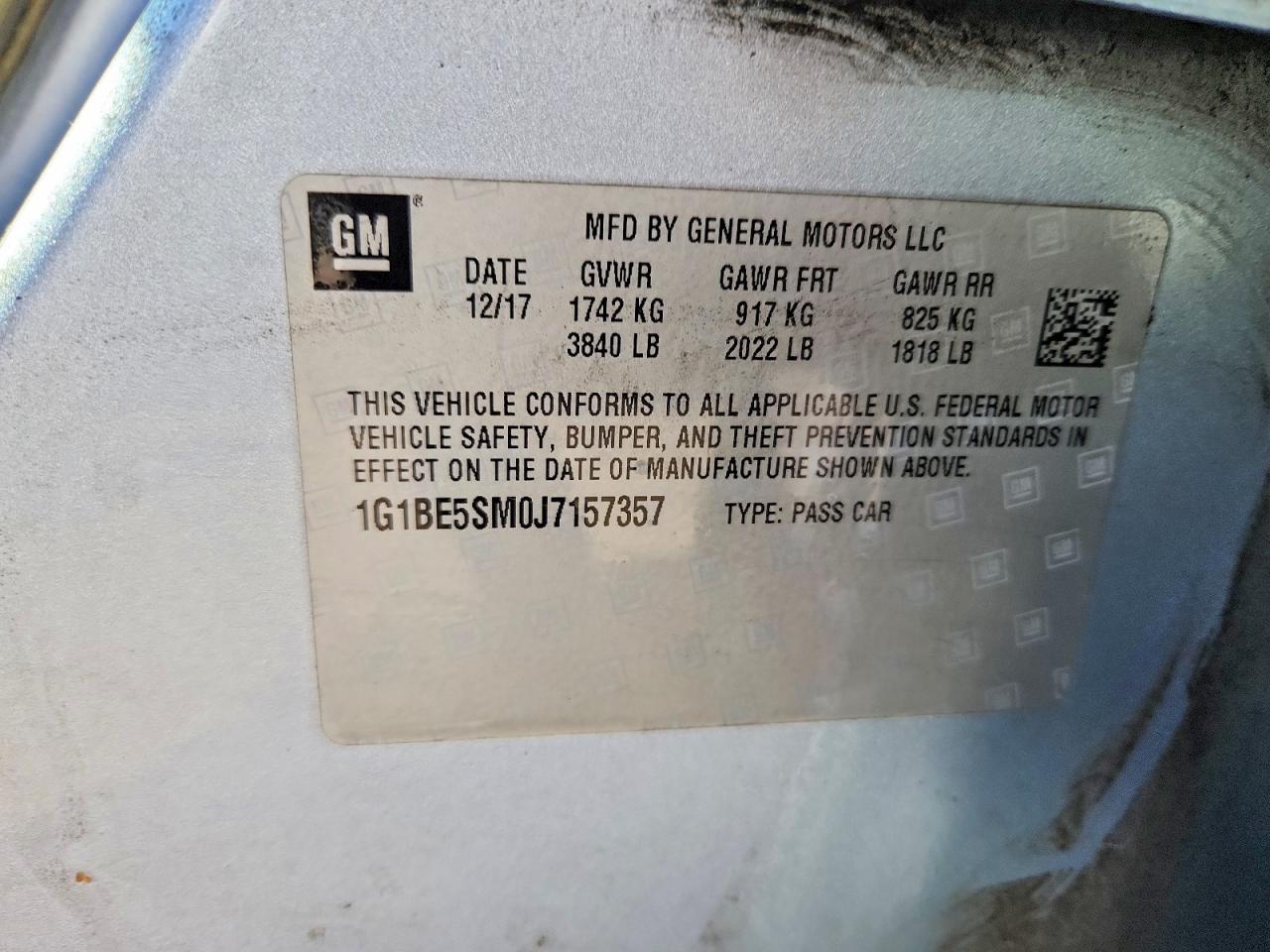 2018 Chevrolet Cruze Lt - zdjęcie 12