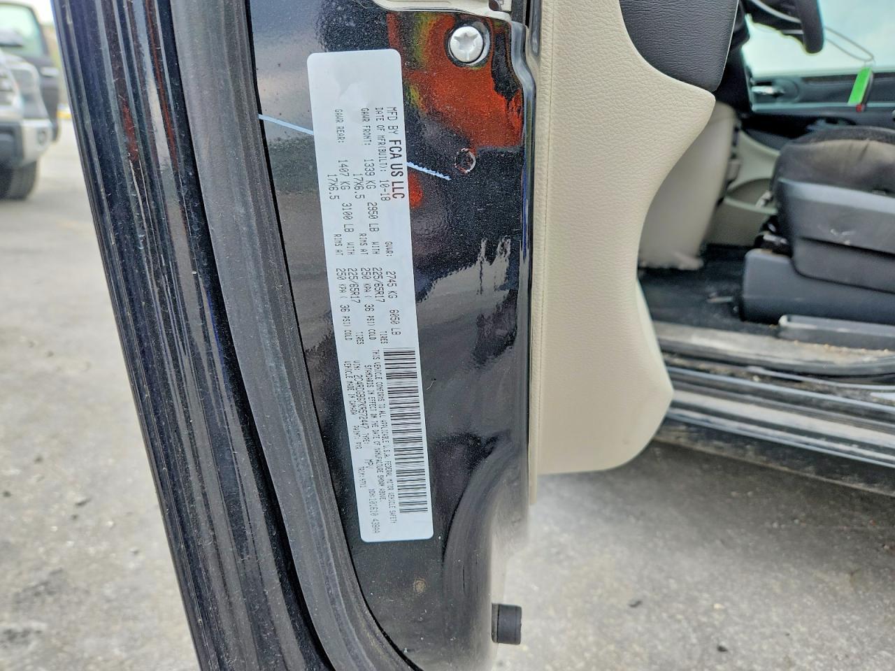 2019 Dodge Grand Caravan Se - zdjęcie 14