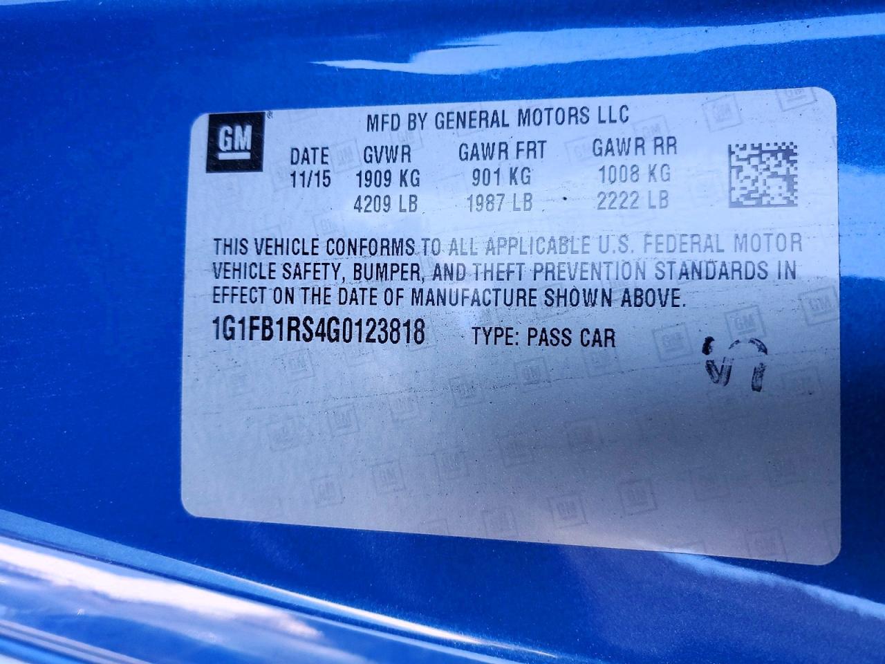 2016 Chevrolet Camaro Lt - zdjęcie 12