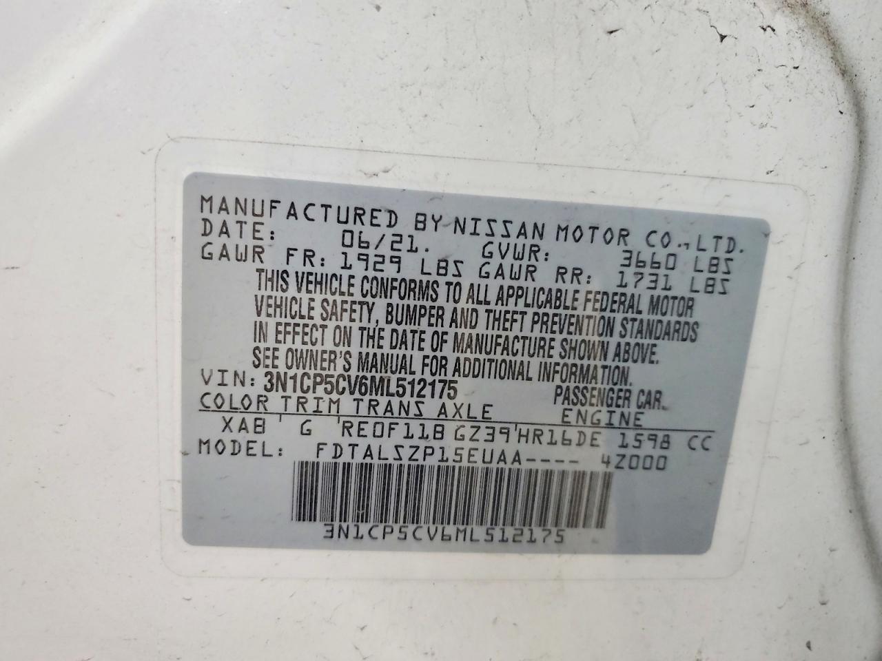 2021 Nissan Kicks Sv - zdjęcie 12