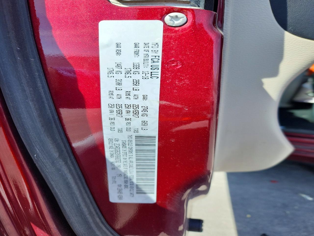 2019 Dodge Grand Caravan Se - zdjęcie 13