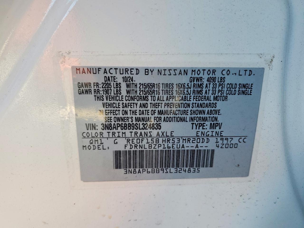 2025 Nissan Kicks S - zdjęcie 13