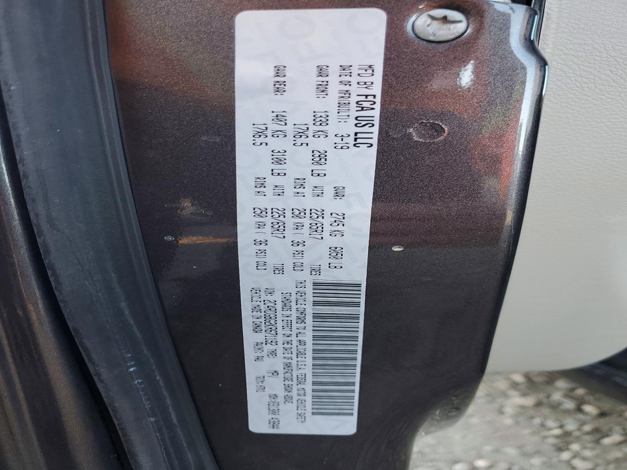 2019 Dodge Grand Caravan Se - zdjęcie 13