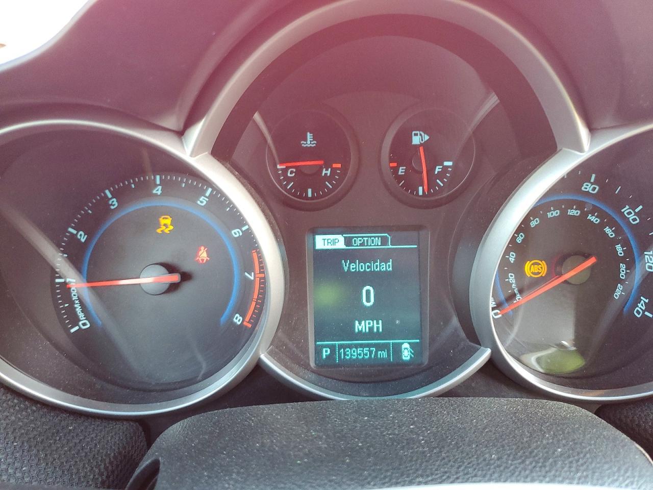 2014 Chevrolet Cruze Lt - zdjęcie 9