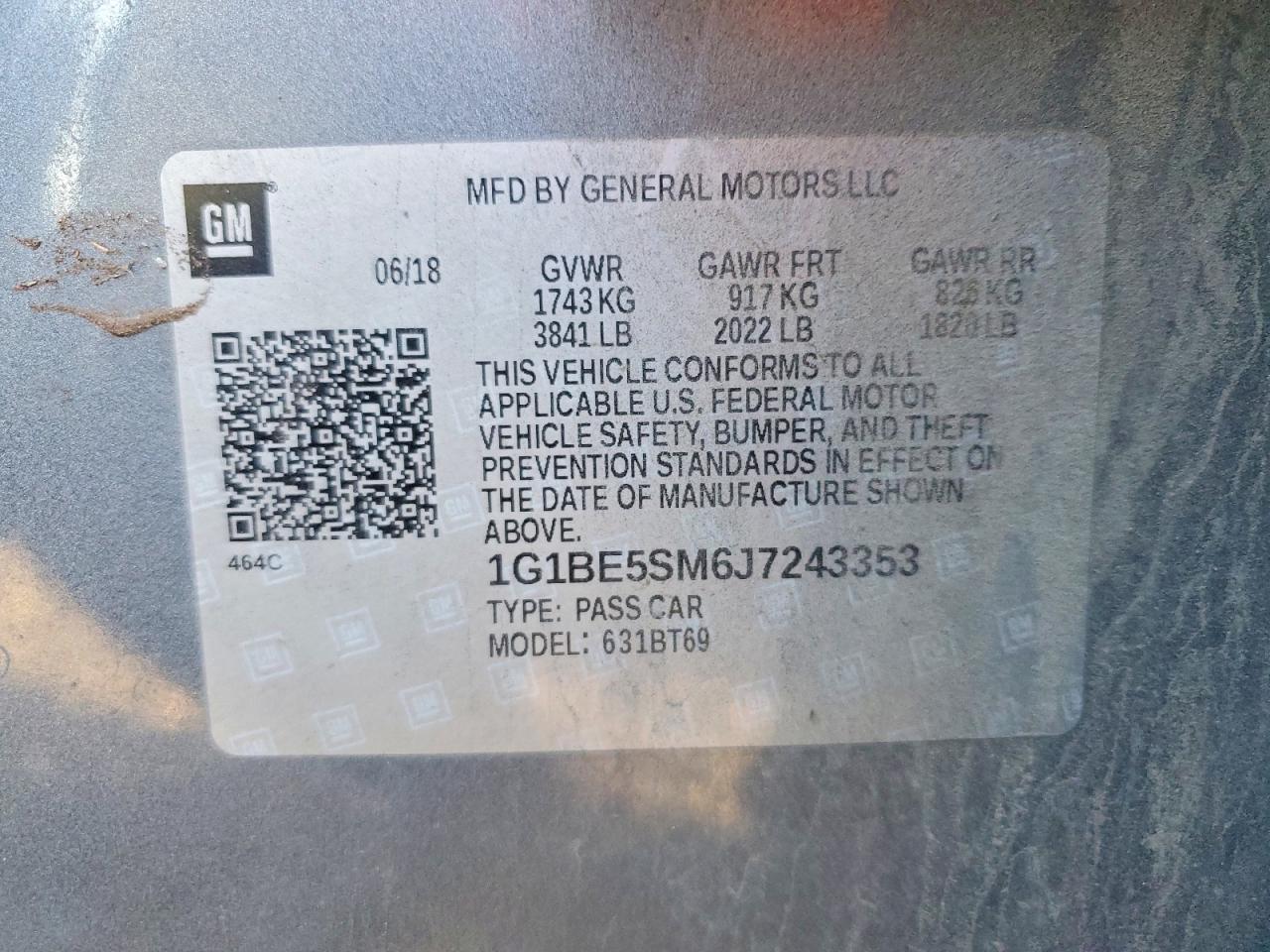 2018 Chevrolet Cruze Lt - zdjęcie 12