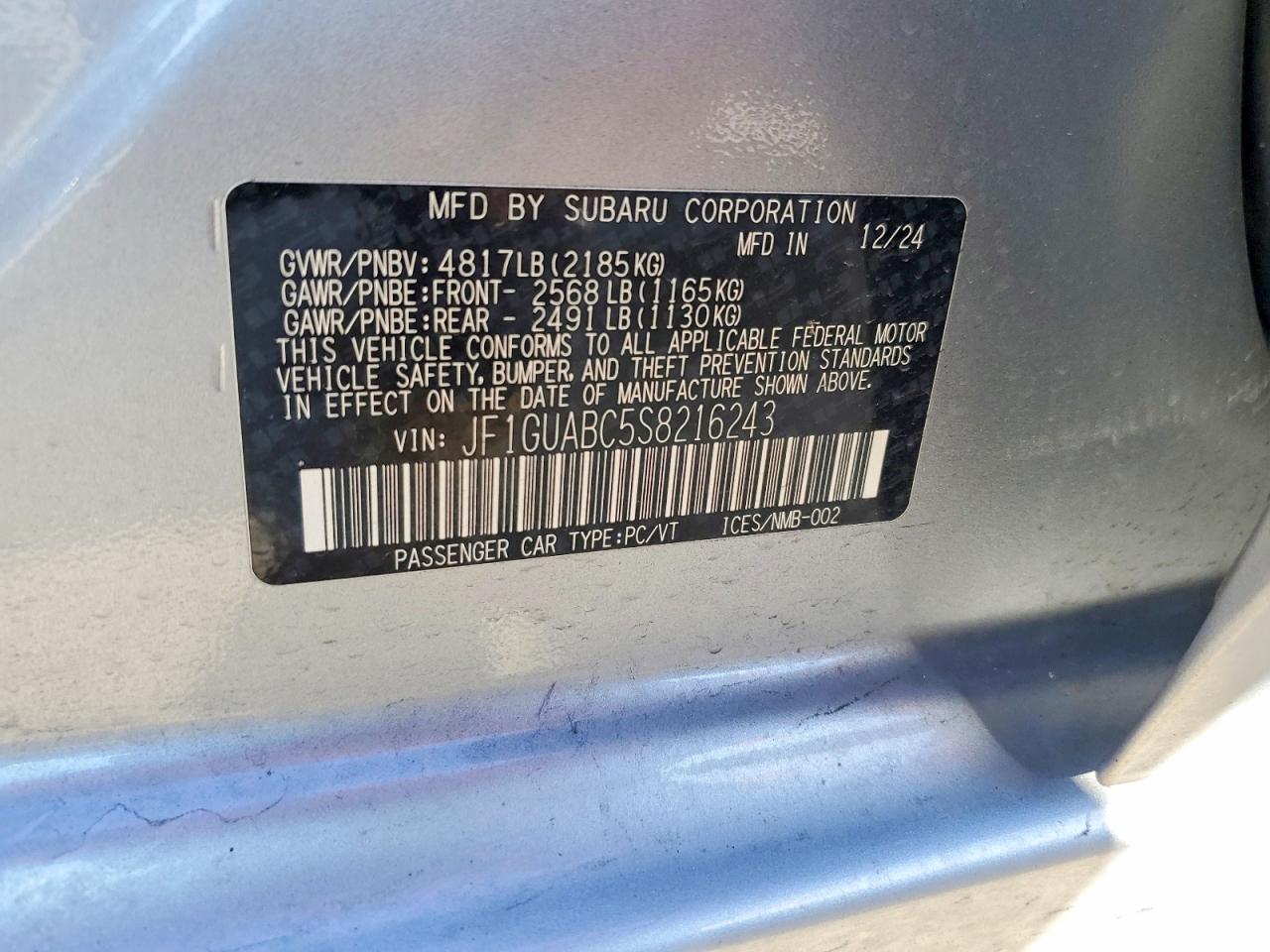 2025 Subaru Impreza - zdjęcie 12