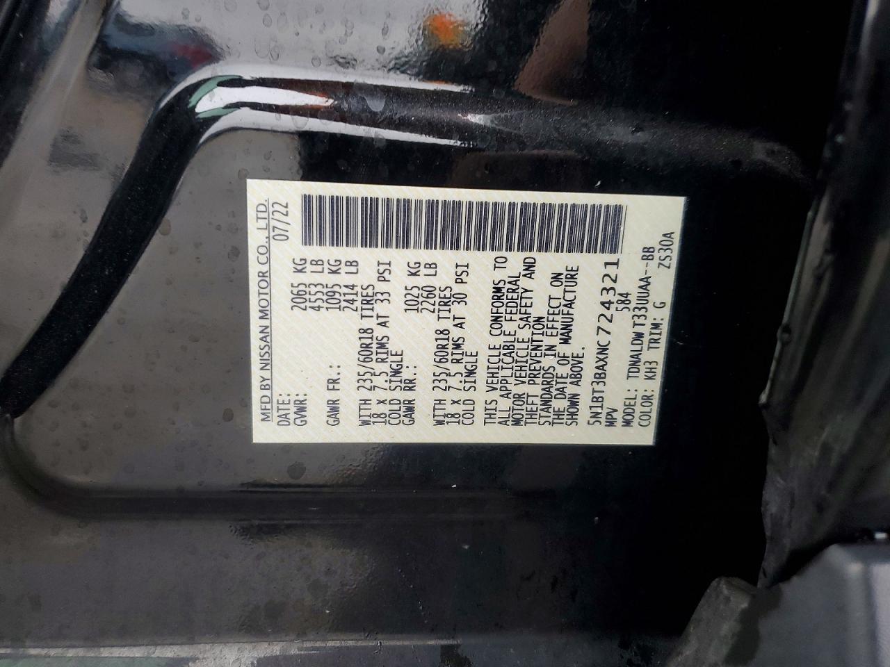 2022 Niss Rogue Sv - zdjęcie 13