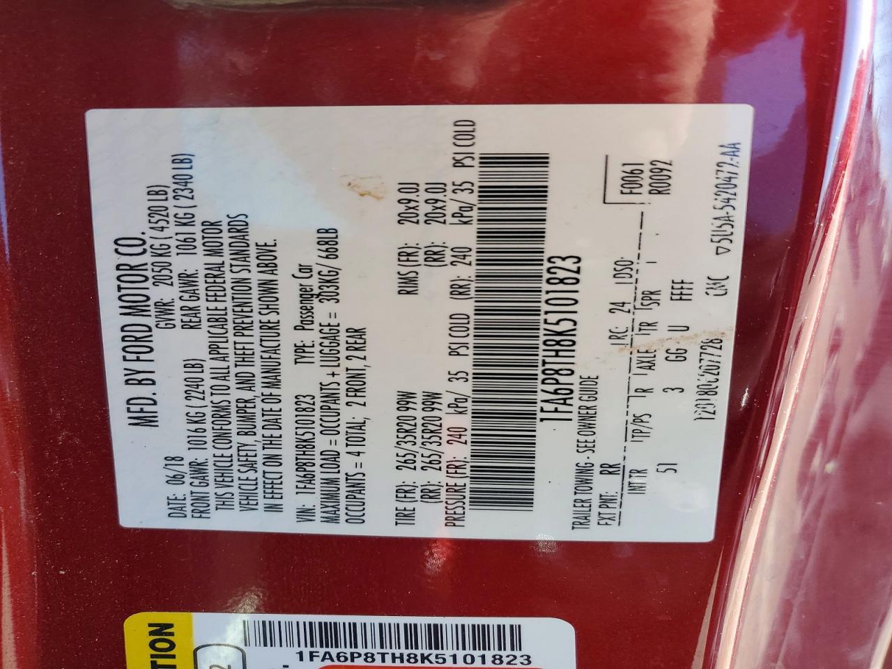 2019 Ford Mustang - zdjęcie 12