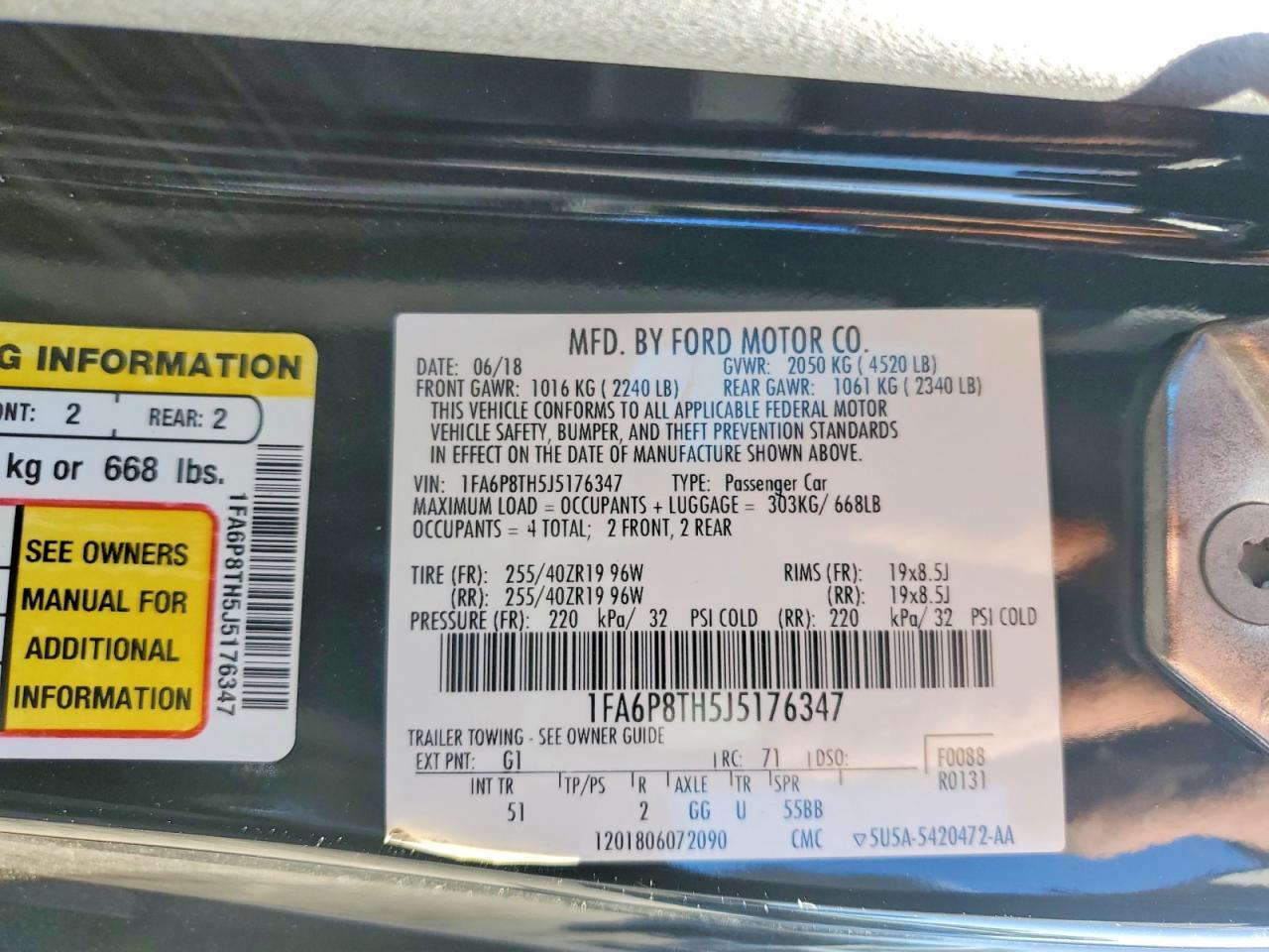 2018 Ford Mustang - zdjęcie 12