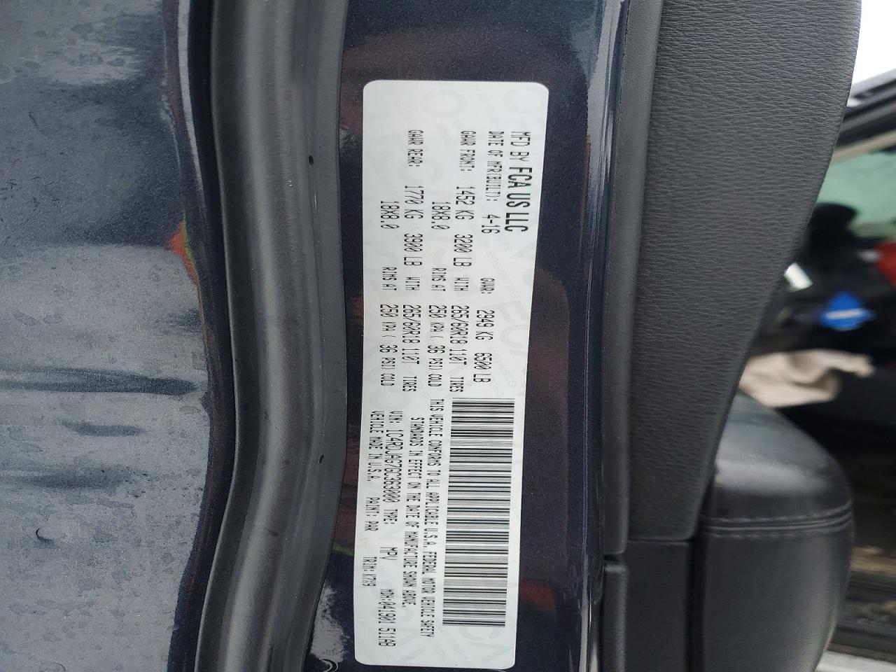 2016 Dodge Durango Sxt - zdjęcie 13