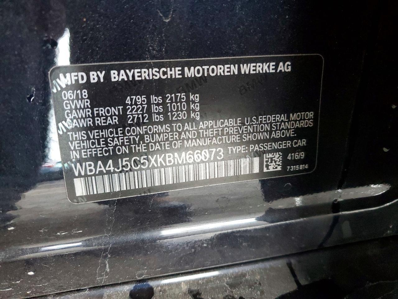 2019 BMW 440I Gran Coupe - zdjęcie 13