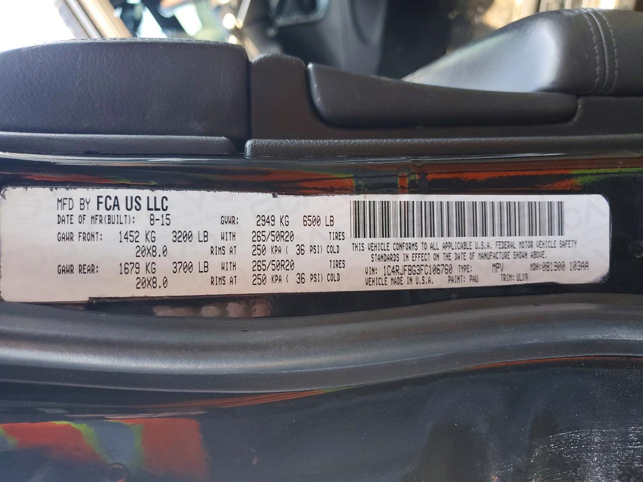 2014 Jeep Grand Cherokee Summit - zdjęcie 12