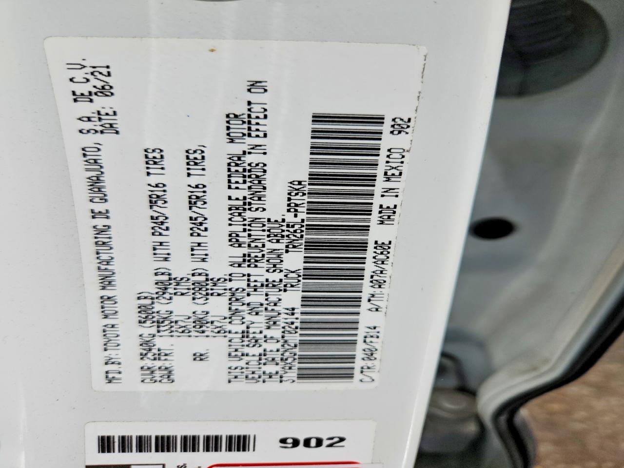 2021 Toyota Tacoma Sr - zdjęcie 13