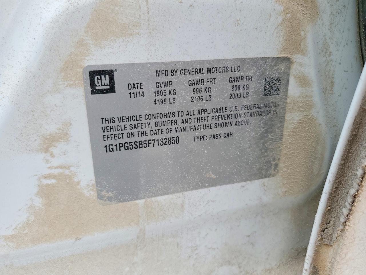 2015 Chevrolet Cruze Ltz - zdjęcie 12