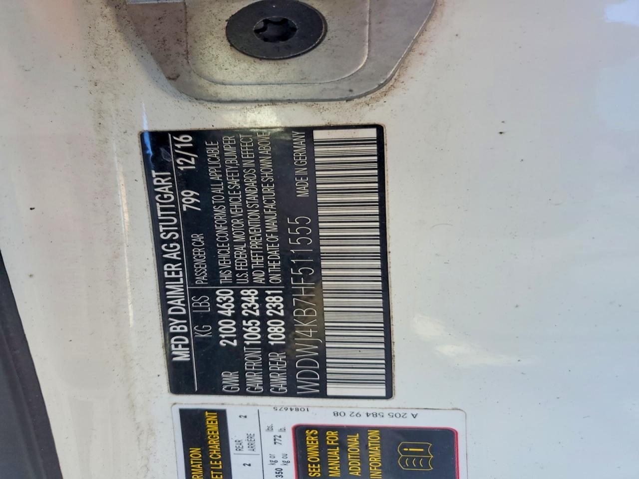 2017 Mercedes-Benz C 300 4Matic - zdjęcie 12