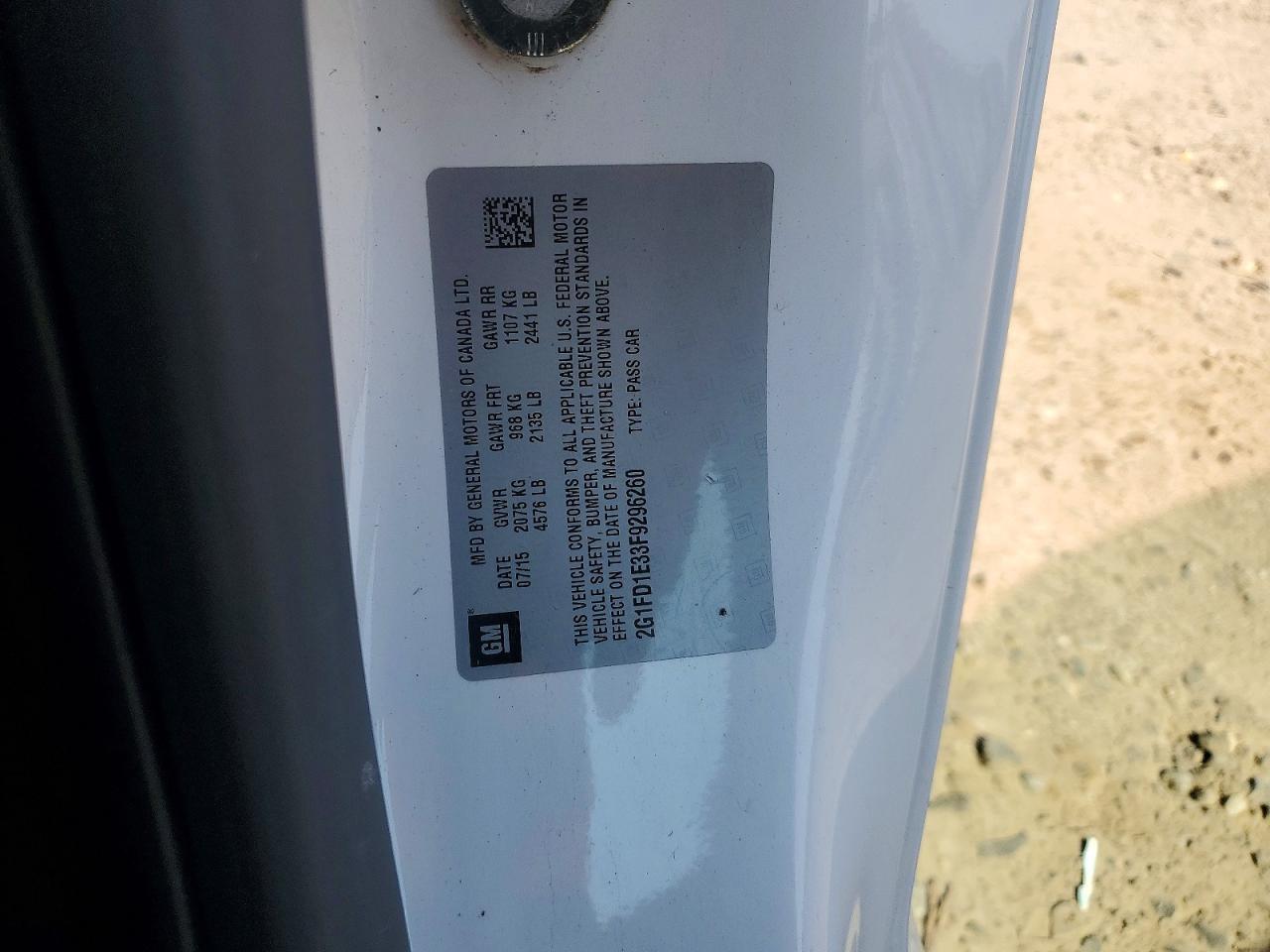 2015 Chevrolet Camaro Lt - zdjęcie 12