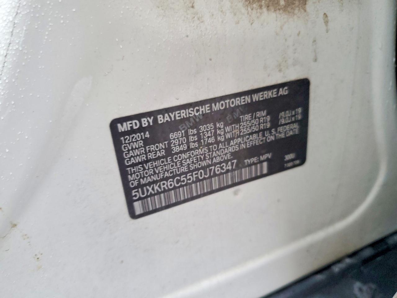 2015 BMW X5 xDrive50I - zdjęcie 13